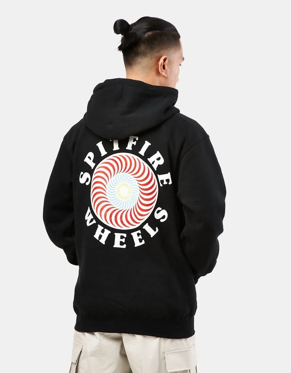 Spitfire OG Classic Fill Pullover Hoodie - Black/Multi