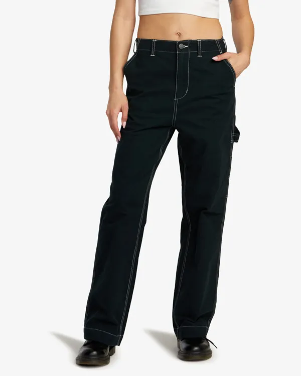 Spring Shift - Relaxed Fit Trousers for Women