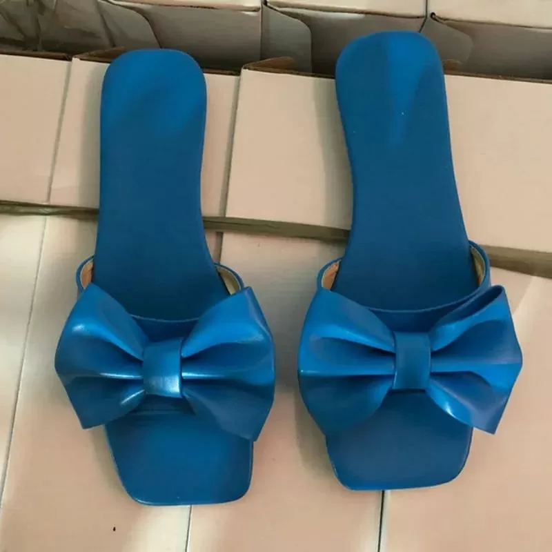 Summer Bow Tie Slippers