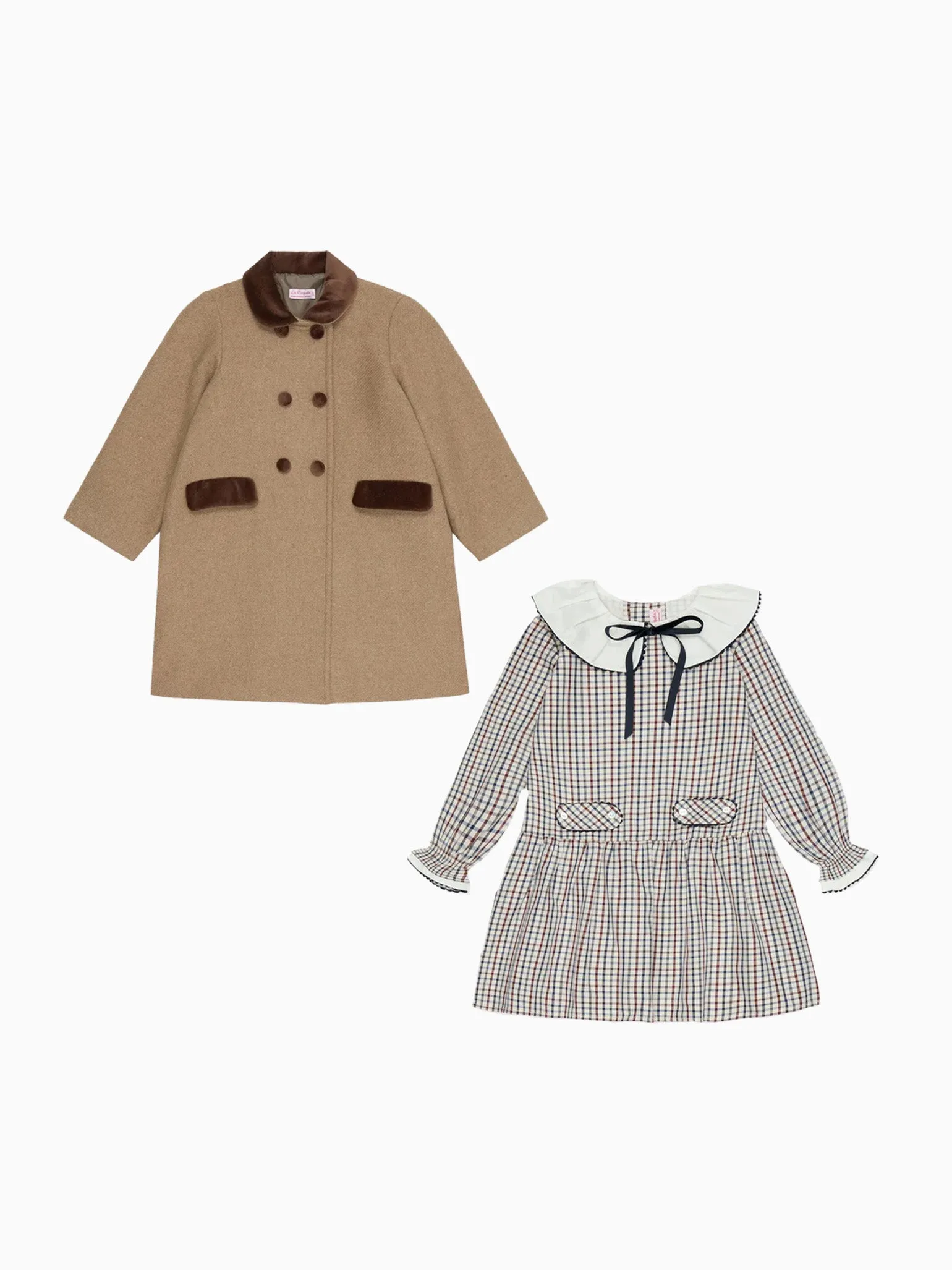 Tessa Dress & Arrieta Coat Girl Outfit Bundle