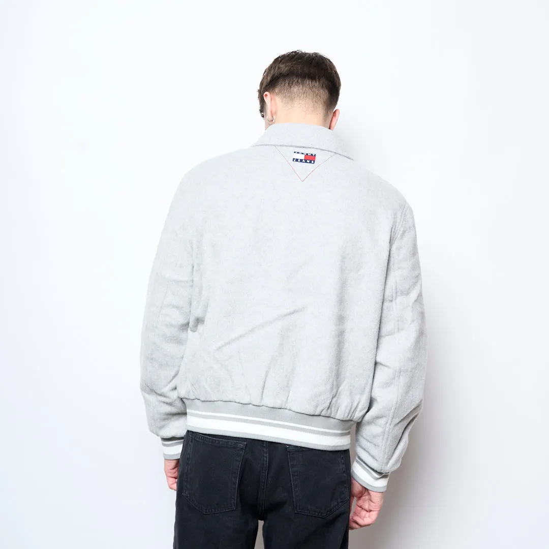 Tommy Jeans - TJC Cotton Varsity Jacket (Grey Heather)