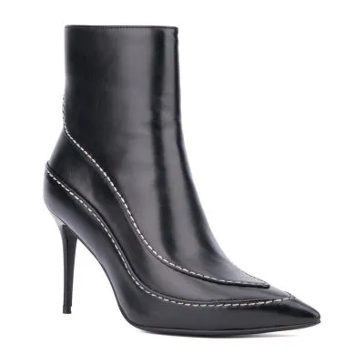 Torgeis Womens Sophie Heeled Stiletto Heel Booties