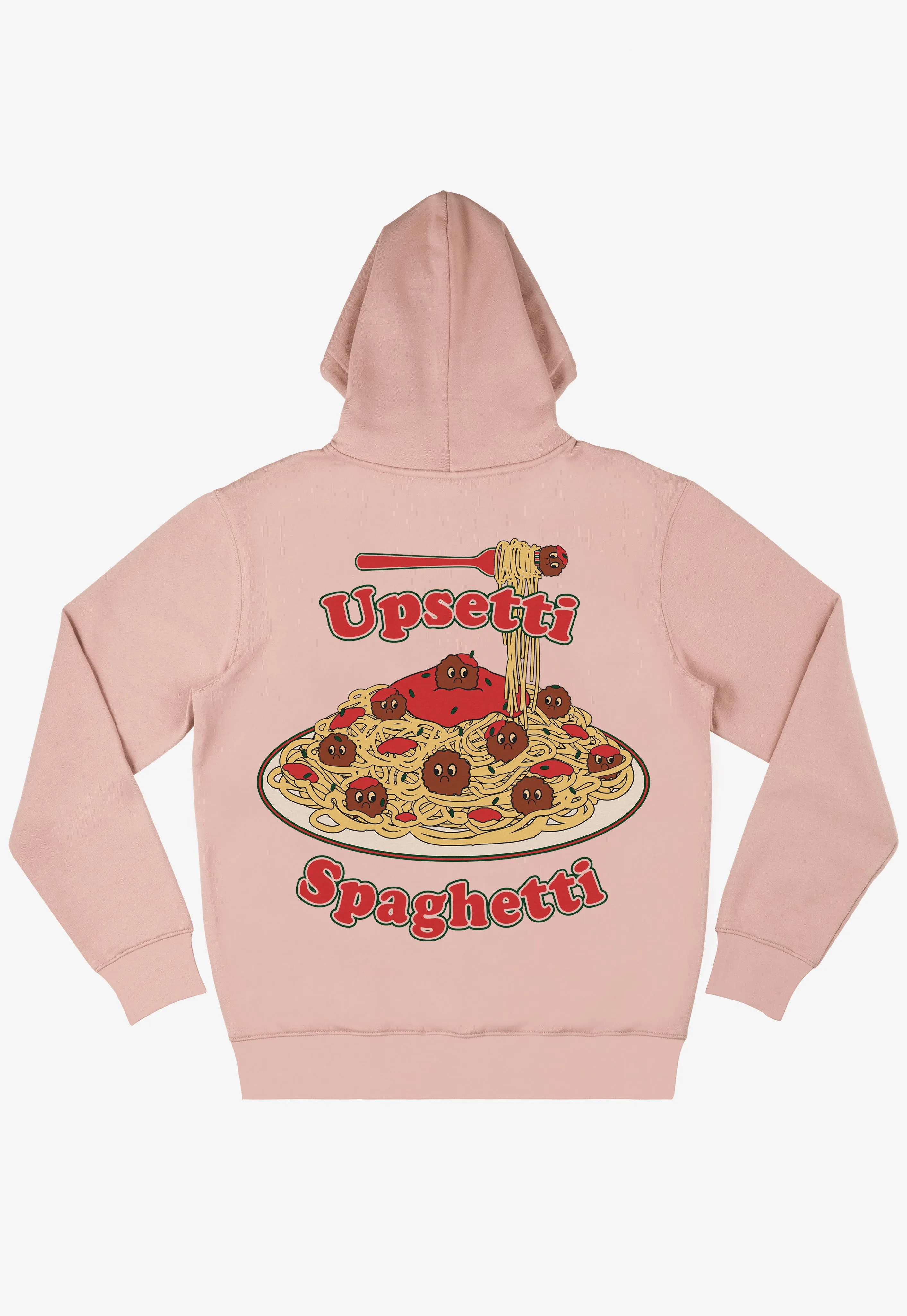 Upsetti Spaghetti Peach Hoodie