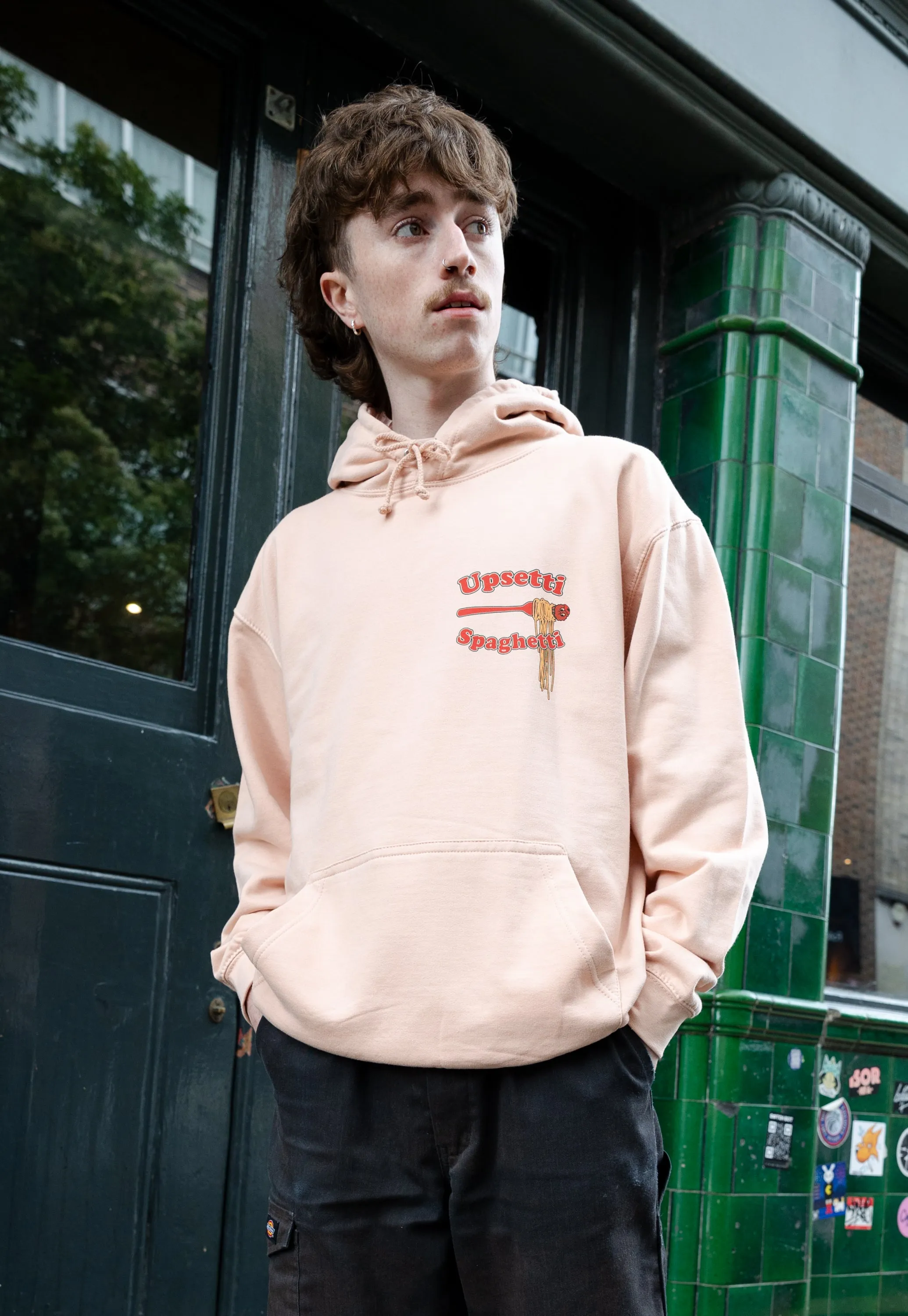 Upsetti Spaghetti Peach Hoodie