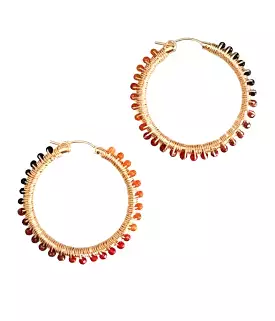 Winslow Gemstone Hoops