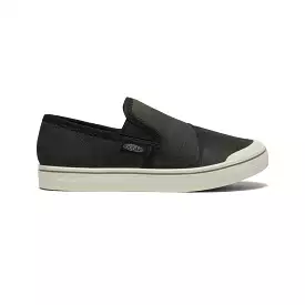 Women's Elsa Harvest Leather Slip-On | Black/Silver Birch