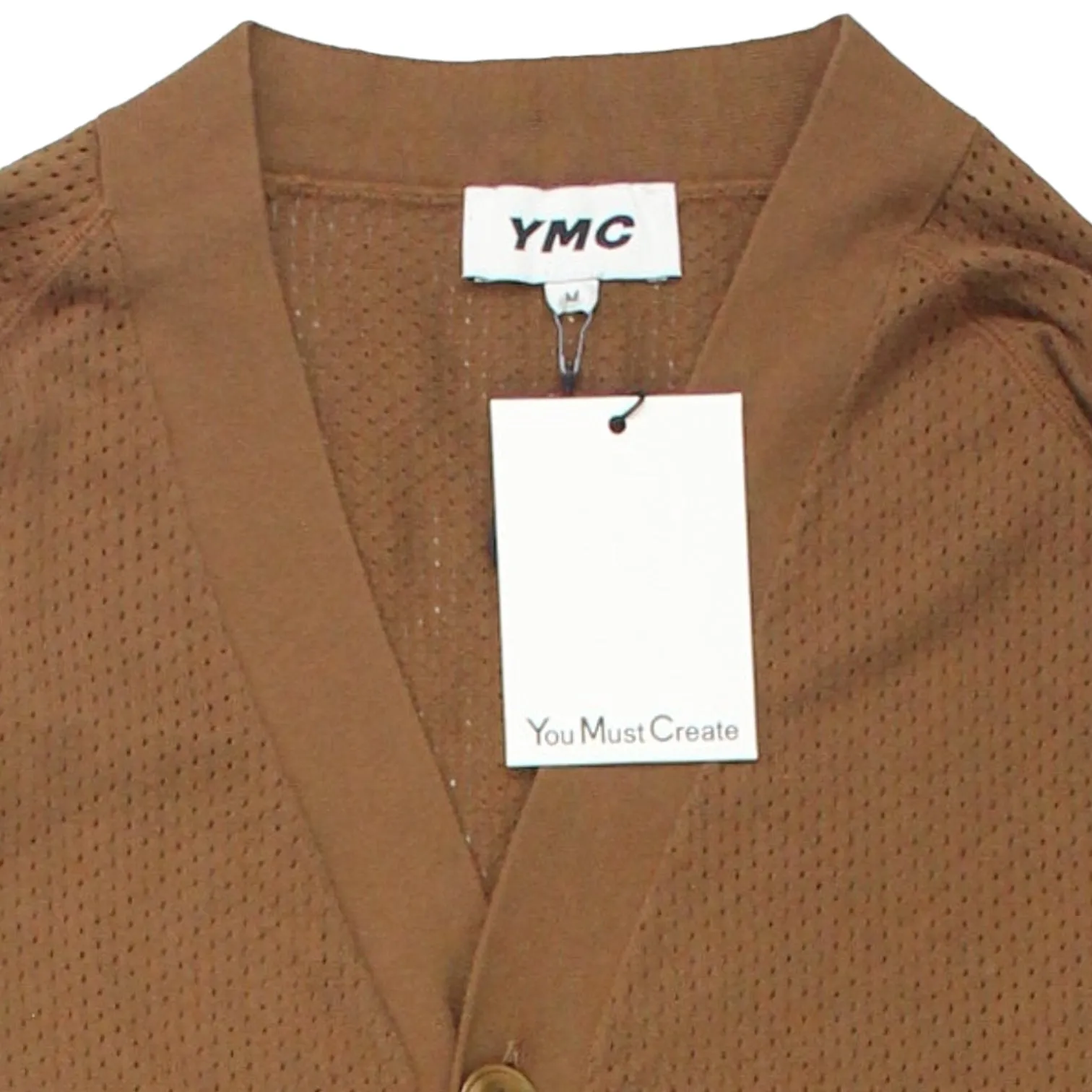 YMC Pecan Pointelle Cardigan